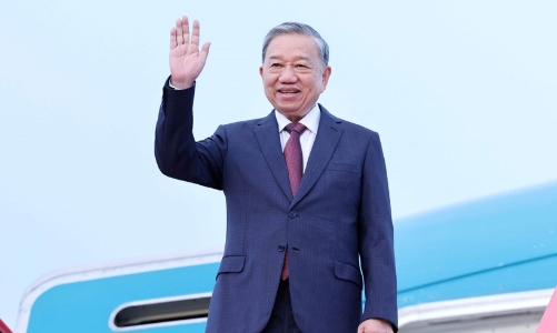 Tổng Bí thư Tô Lâm bắt đầu thăm cấp Nhà nước tới Triều Tiên