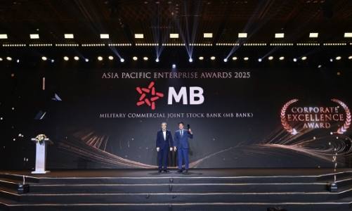 MB lần thứ sáu liên tiếp được vinh danh “Doanh nghiệp xuất sắc châu Á” năm 2025