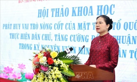 Phát huy vai trò nòng cốt của Mặt trận Tổ Quốc Việt Nam trong thực hiện dân chủ