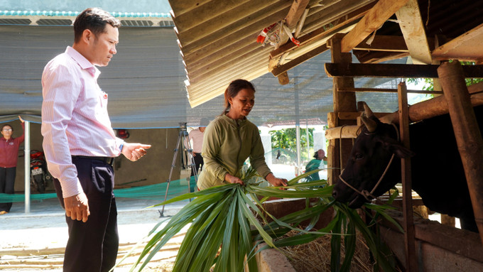Bà Đinh Thị Ngâm,  cũng ở tại xã Sơn Hạ (thôn Xà Nay) là một điển hình khác về phát triển kinh tế nông hộ. 