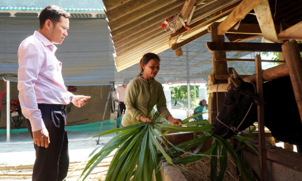 Bà Đinh Thị Ngâm, cũng ở tại xã Sơn Hạ (thôn Xà Nay) là một điển hình khác về phát triển kinh tế nông hộ.