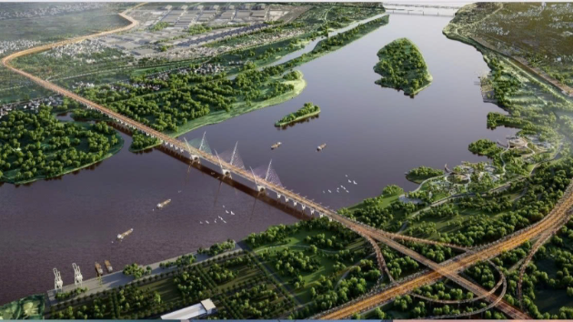 Hanoi commences construction of Thuong Cat Bridge Project
