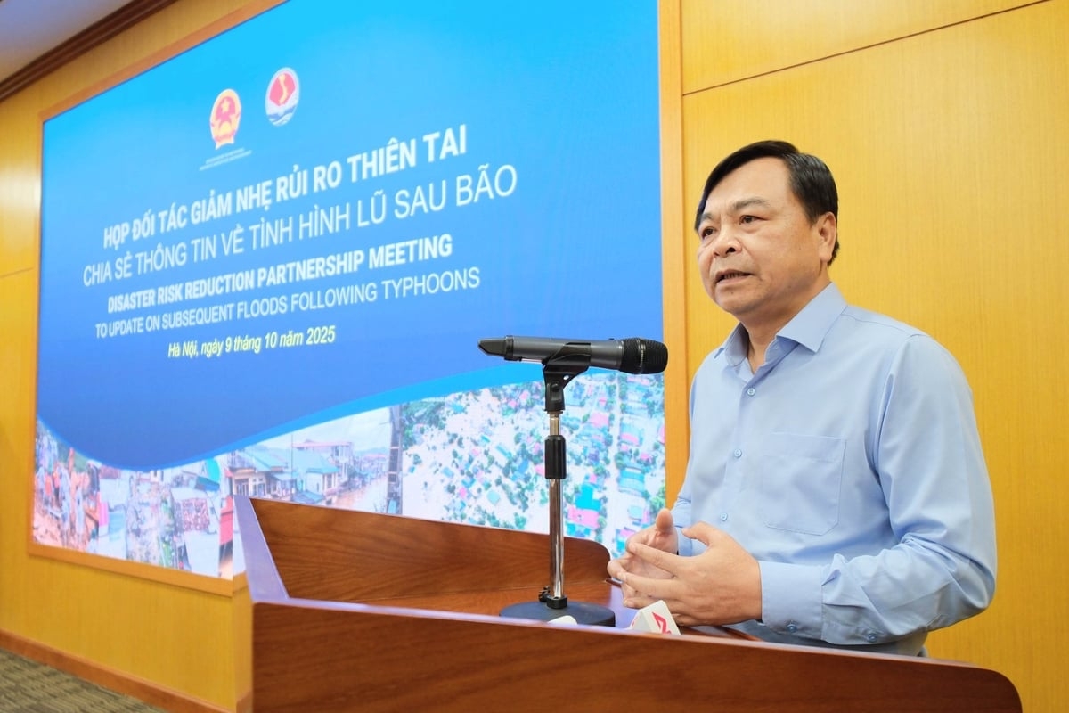 Thứ trưởng Bộ Nông nghiệp và Môi trường Nguyễn Hoàng Hiệp: Chính phủ, cộng đồng đã cố gắng nỗ lực vượt qua hàng loạt các cơn bão trong năm 2025, nhưng đến nay đã có những điều vượt quá sức chịu đựng của người dân.