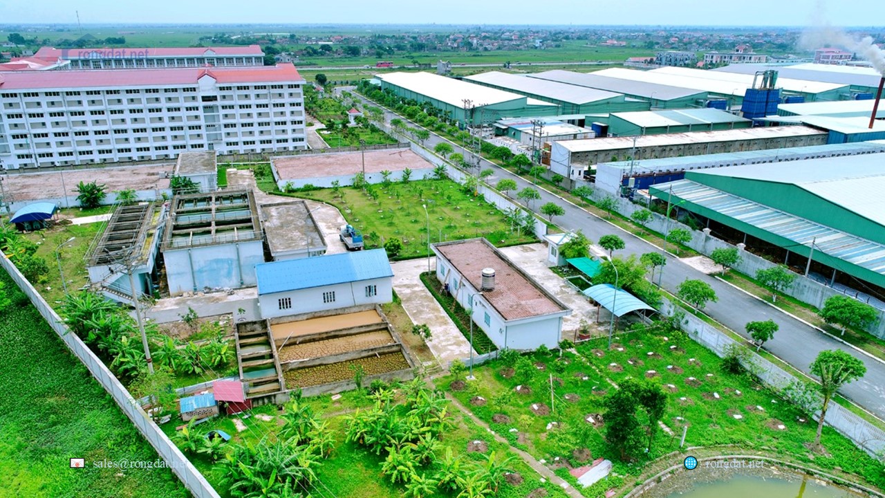Cụm công nghiệp Kim Thái với quy mô diện tích 69 ha, tổng vốn đầu tư gần 900 tỷ đồng.