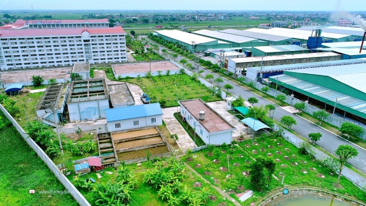 Cụm công nghiệp Kim Thái với quy mô diện tích 69 ha, tổng vốn đầu tư gần 900 tỷ đồng.