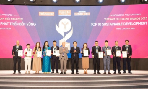 Hateco Group được vinh danh Top 10 Thương hiệu phát triển bền vững 2025