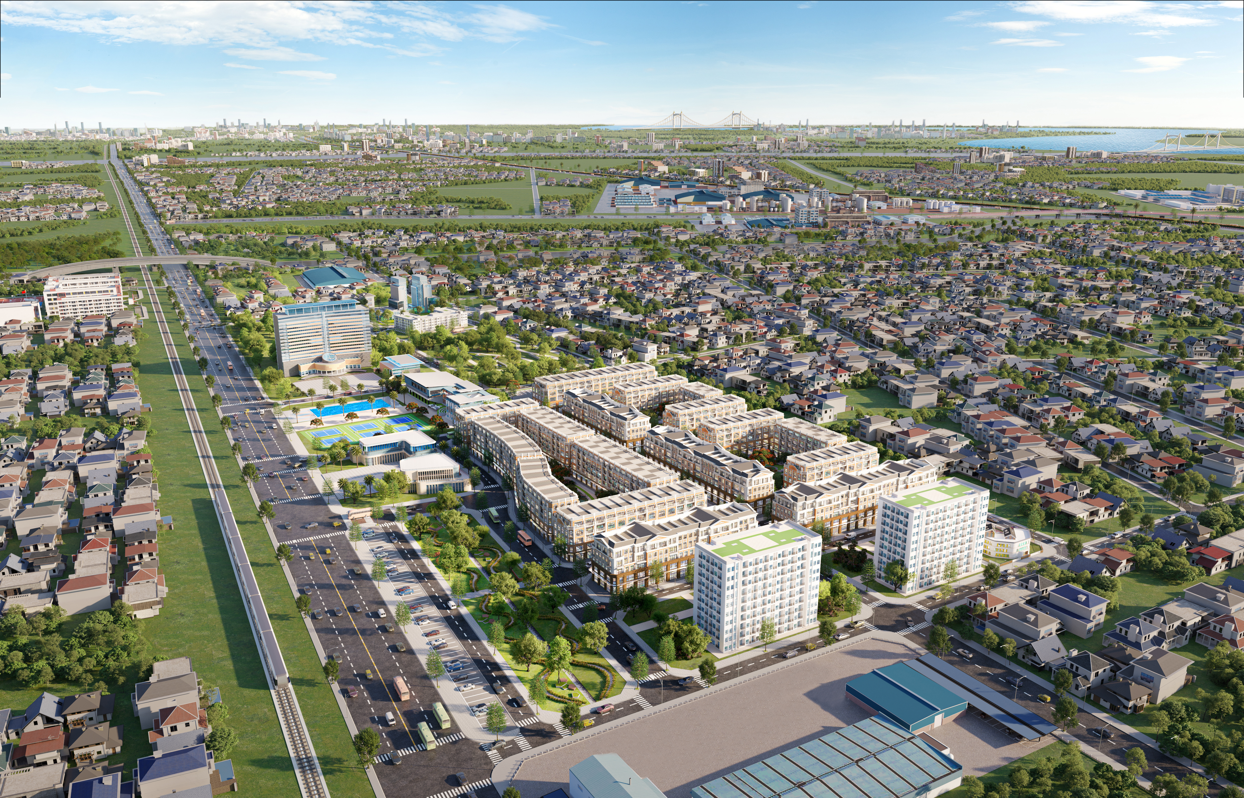 NAMMON Square hứa hẹn kiến tạo tâm điểm thương mại - dịch vụ sầm uất bậc nhất khu vực.