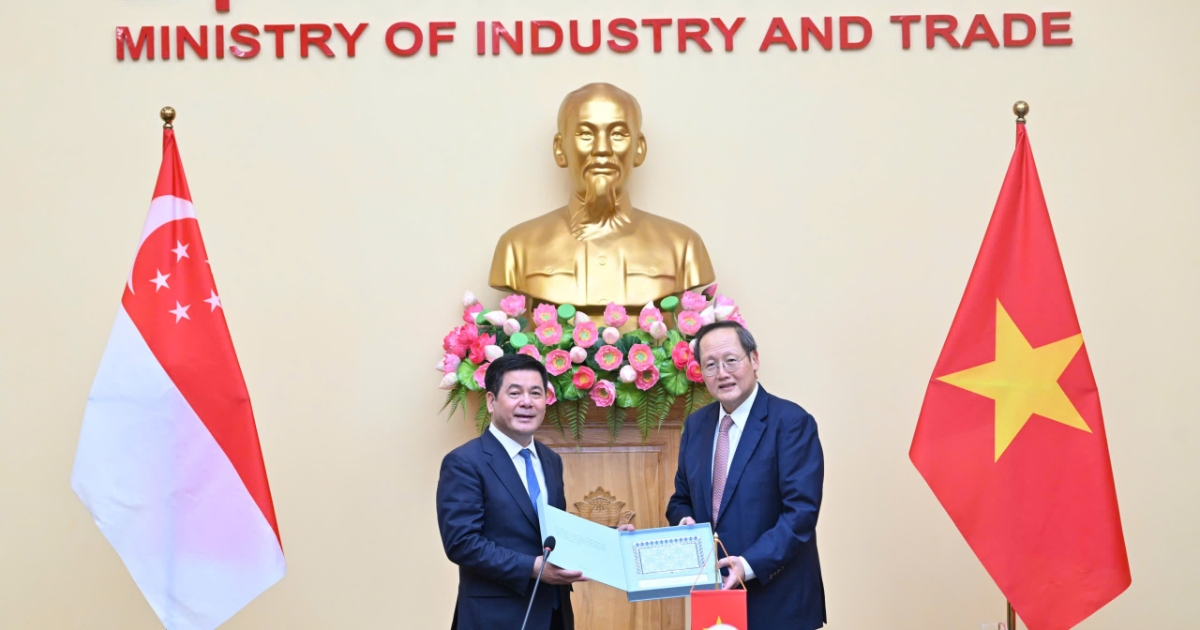 Việt Nam – Singapore đặt trọng tâm vào hợp tác năng lượng, đổi mới công nghiệp