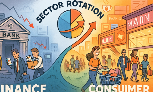 Sóng lớn 2026: Cổ phiếu ngân hàng không còn dẫn dắt, tiêu dùng và bán lẻ nổi lên