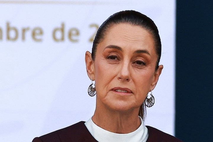 Tổng thống Mexico Claudia Sheinbaum - Ảnh: Reuters