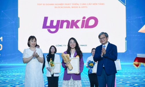 LynkiD lập cú hattrick 3 hạng mục “Top 10 doanh nghiệp công nghệ số xuất sắc Việt Nam 2025”