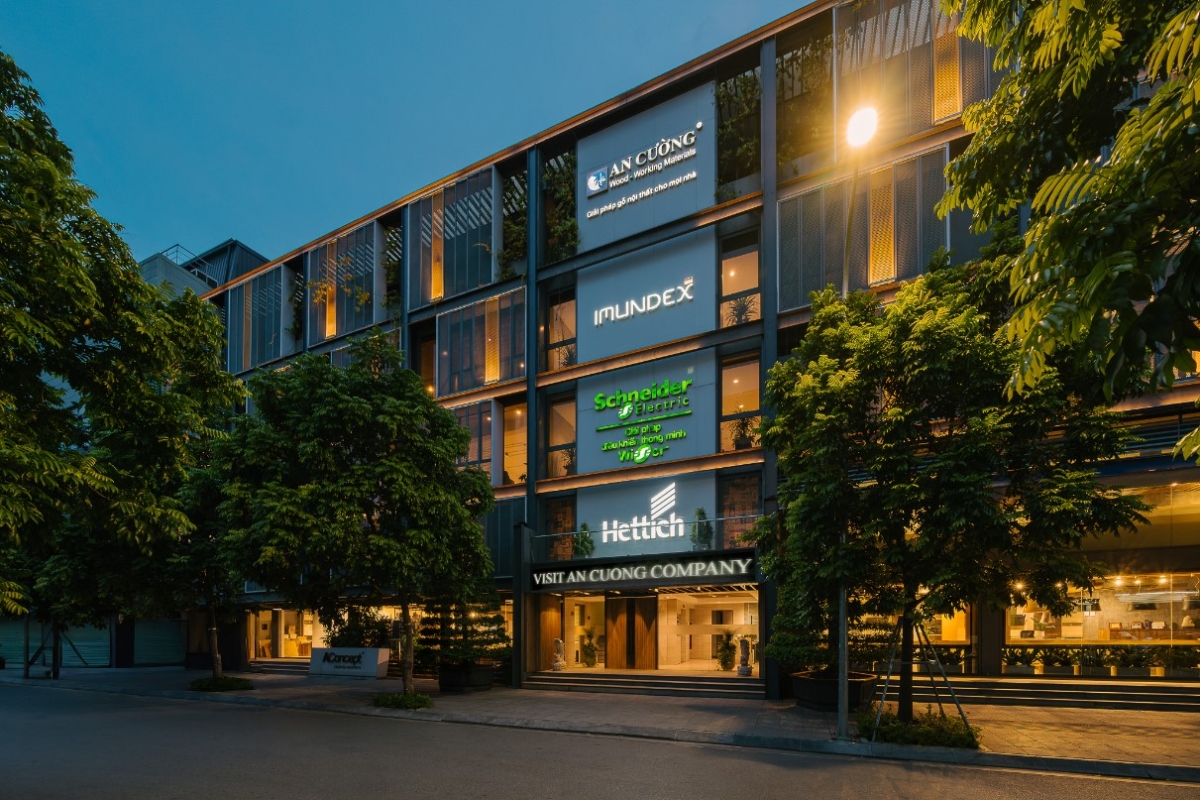 Hệ thống Showroom Vật Liệu Gỗ An Cường - Ảnh: Gỗ An Cường.