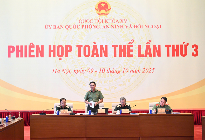 Quang cảnh cuộc họp. Ảnh: Cổng thông tin điện tử Bộ Công an.