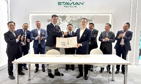 Lễ ký kết MOU giữa Stavian Recycling và Starlinger và AMUT.