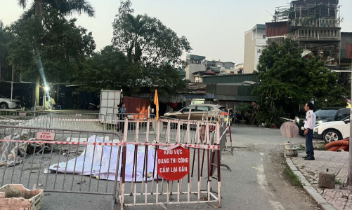 Nam Cường phản hồi về sự cố 2 ô tô sụt hố tại Khu đô thị Nam Cường – Cổ Nhuế