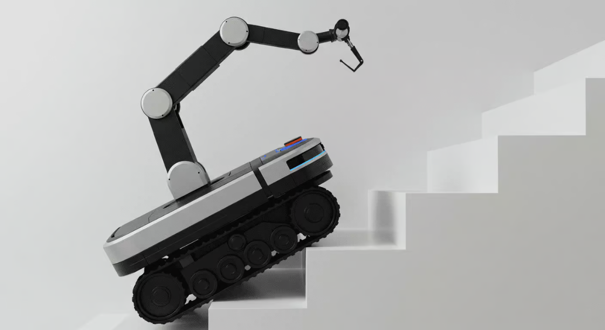 Các&nbsp;mẫu robot hút bụi lau nhà thế hệ mới còn có khả năng leo cầu thang.