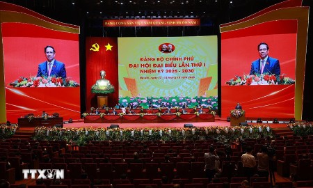 Đại hội Đảng bộ Chính phủ: Đổi mới và phát triển bền vững