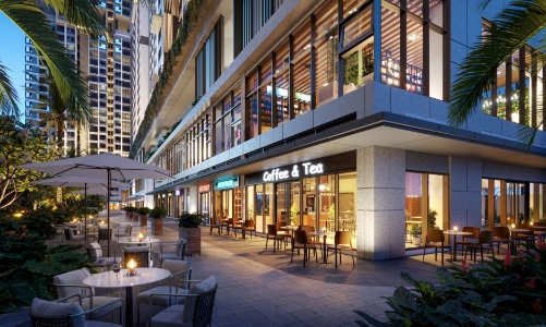 Ra mắt 35 căn shop khối đế dự án The Gió Riverside