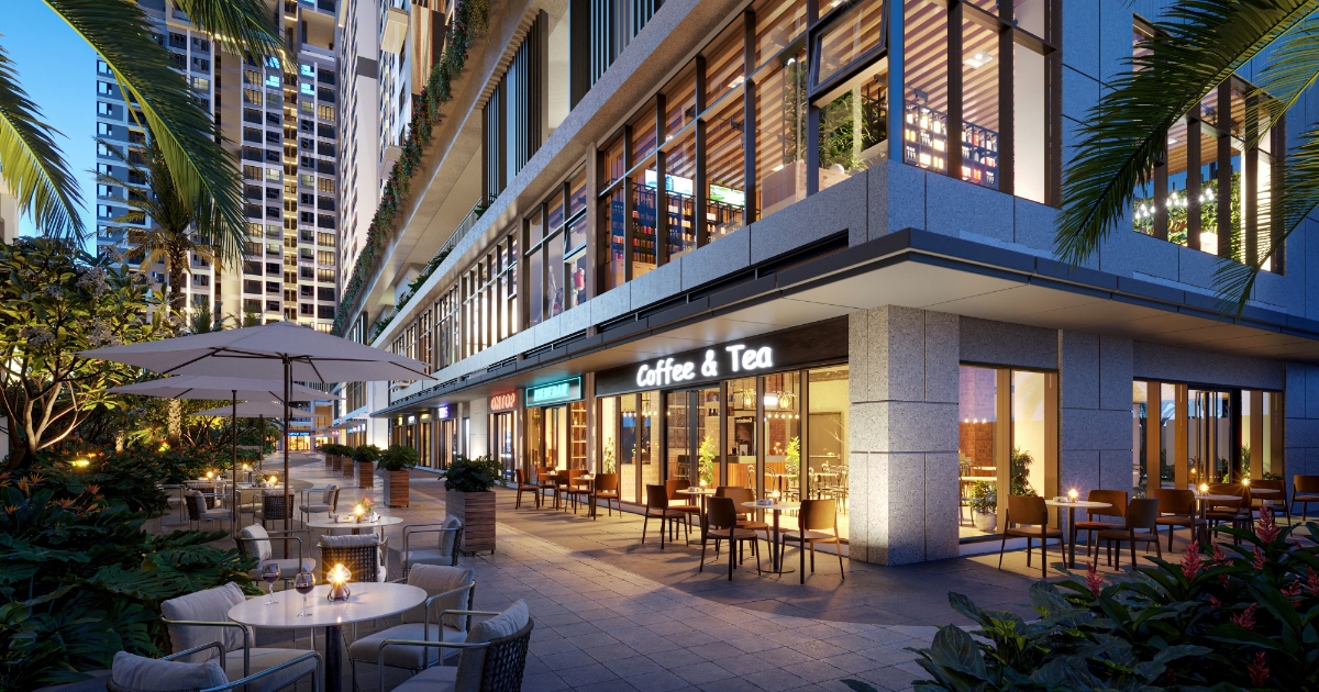 Ra mắt 35 căn shop khối đế dự án The Gió Riverside