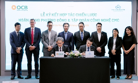OCB ký kết hợp tác chiến lược cùng Tập đoàn công nghệ CMC