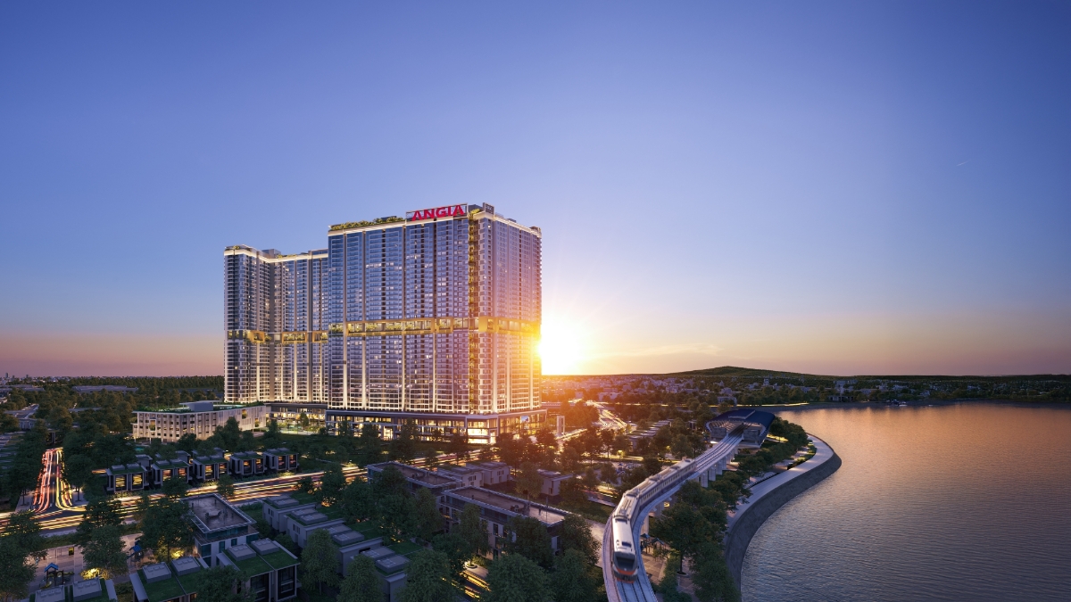 Phối cảnh dự án The Gió Riverside quy mô 3.000 căn hộ.