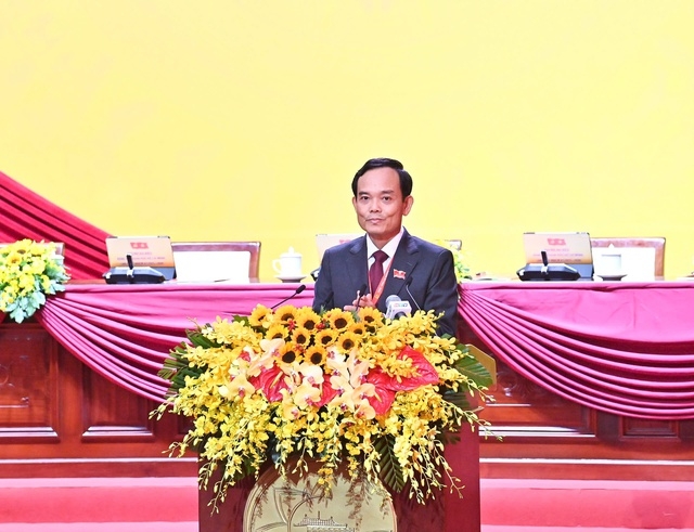 Bí thư Thành ủy TP. Hồ Chí Minh Trần Lưu Quang phát biểu tại phiên trù bị - Ảnh: BTC.