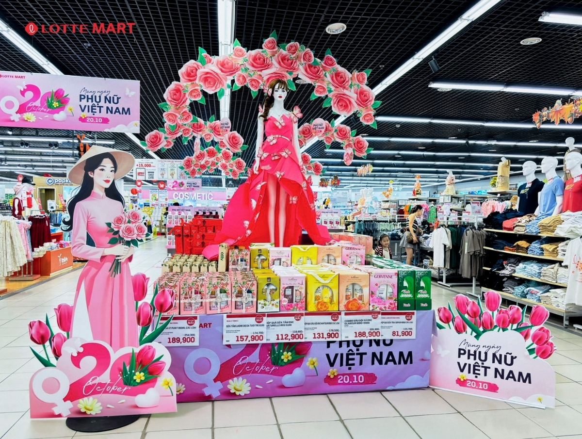 Doanh nghiệp bán lẻ bắt đầu triển khai các chương trình kích cầu chào mừng ngày 20/10.