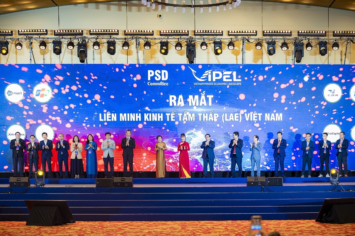 Nghi thức ra mắt Liên minh Kinh tế tầm thấp (LAE).
