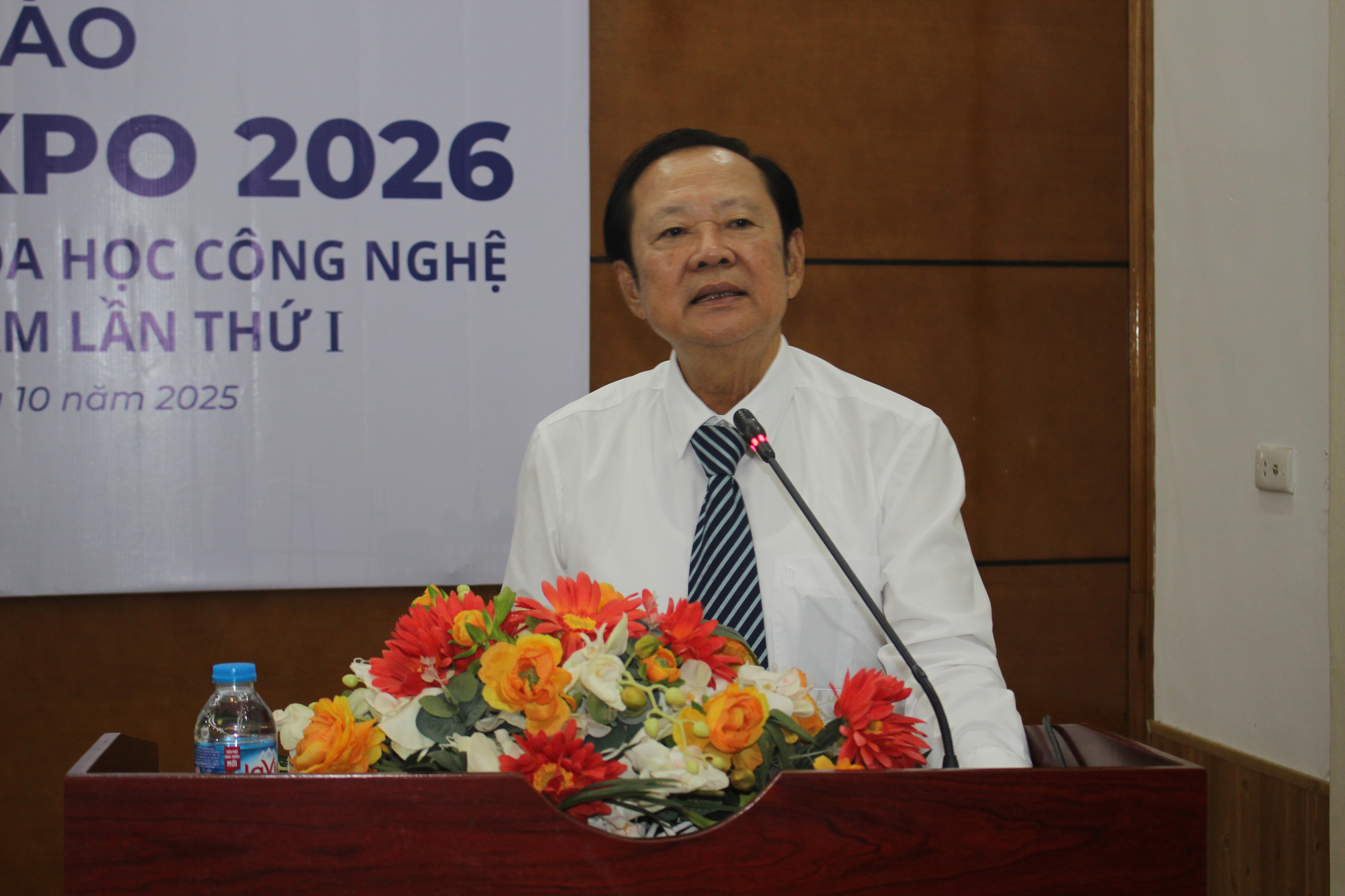 Ông Nguyễn Việt Thắng: "Sự kiện nhằm hình thành một triển lãm quốc tế thường niên uy tín". Ảnh Chu Khôi.