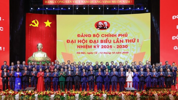 Đại hội đại biểu Đảng bộ Chính phủ lần thứ I thành công tốt đẹp