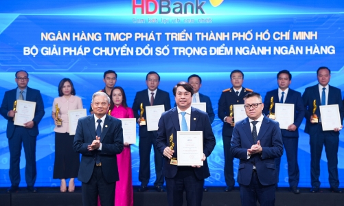 HDBank ghi dấu ấn tại Giải thưởng Chuyển đổi số Việt Nam 2025 với bộ giải pháp số trọng điểm ngành ngân hàng