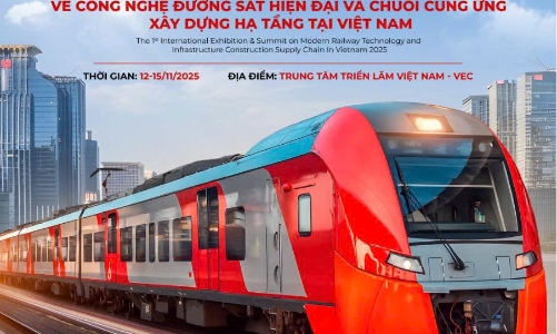 Triển lãm quốc tế VRT&CON’2025 mở ra cơ hội hiện đại hóa ngành đường sắt Việt Nam