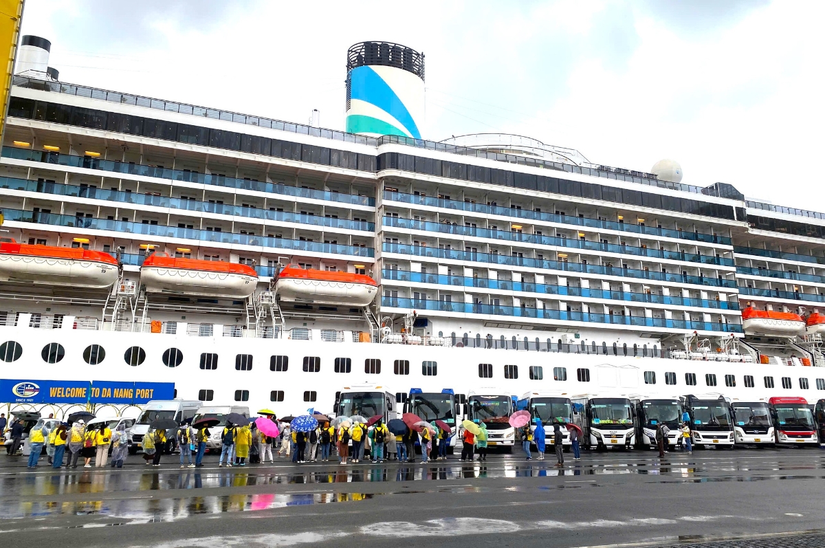 Số lượng du khách tàu biển&nbsp;đến Đà Nẵng tăng trưởng ấn tượng.&nbsp;