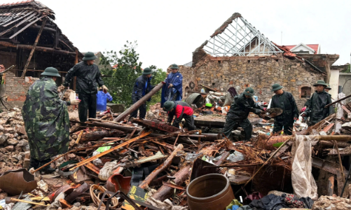 Ninh Bình thiệt hại hơn 1.000 tỷ đồng do bão Bualoi