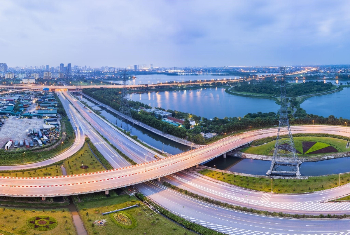 Cao tốc Pháp Vân - Cầu Giẽ kết nối cửa ngõ phía Nam Hà Nội với các vùng kinh tế trọng điểm.