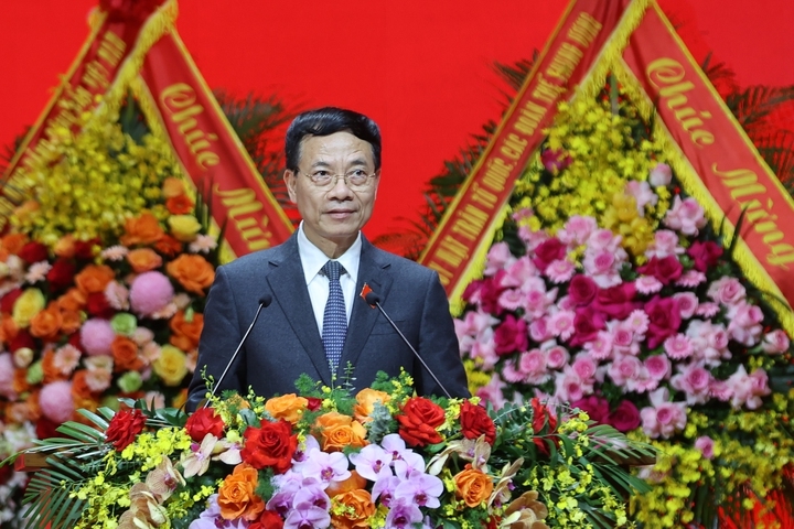 Bộ trưởng Bộ Khoa học và Công nghệ Nguyễn Mạnh Hùng 