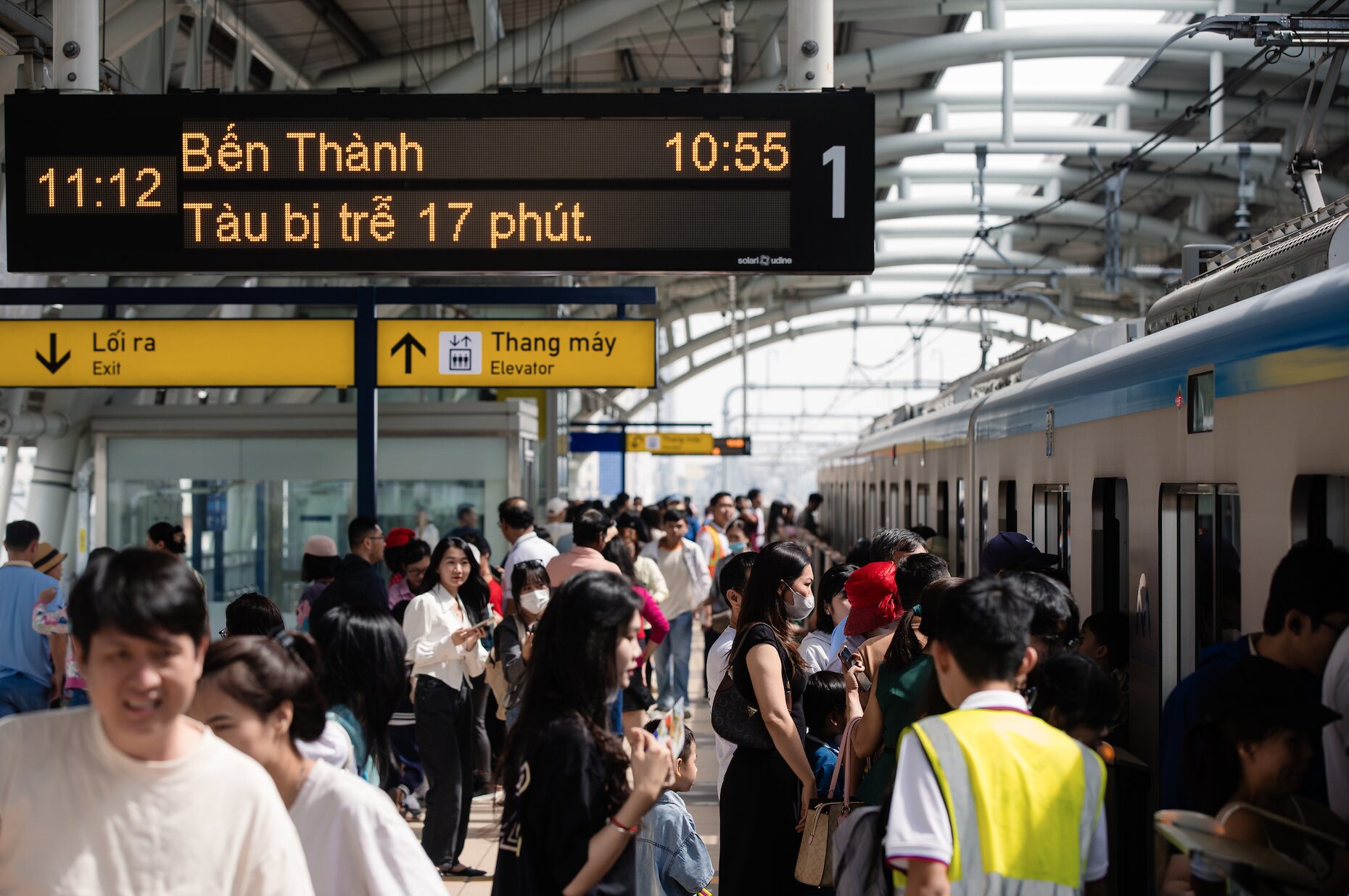 Lối kết nối giữa ga metro Nhà hát Thành phố và trung tâm thương mại Union Square đã đi vào hoạt động.