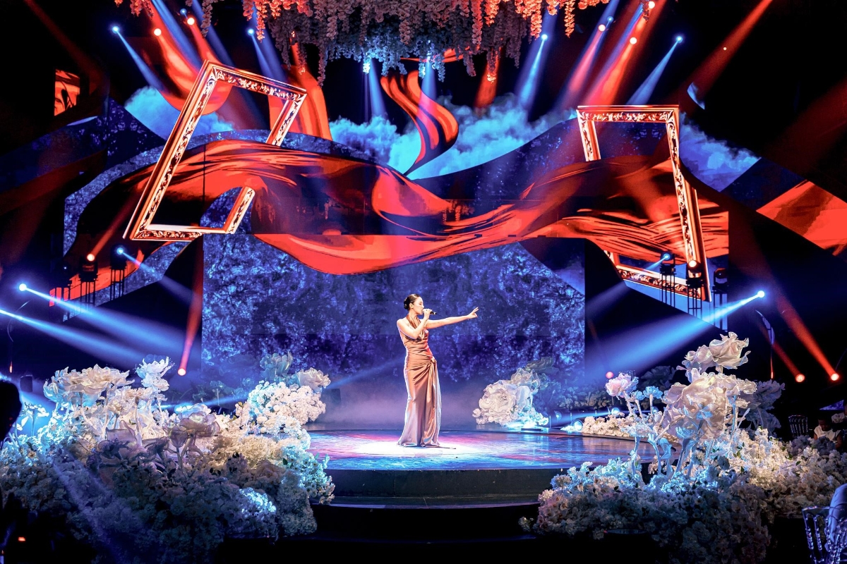 Phân khu Phú Quý được giới thiệu trong không gian ngập tràn ánh sáng, âm nhạc và cảm xúc.