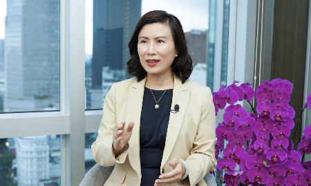 Bà Nguyễn Hoài Thu, CFA, Phó Tổng Giám đốc Công ty Quản lý Quỹ VinaCapital.