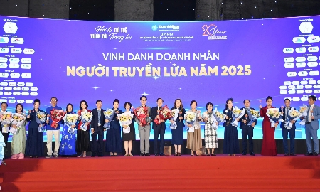 Hội Doanh nhân Sài Gòn đã vinh danh nhiều doanh nhân có đóng góp cho cộng đồng và sự phát triển chung của TP.Hồ Chí Minh