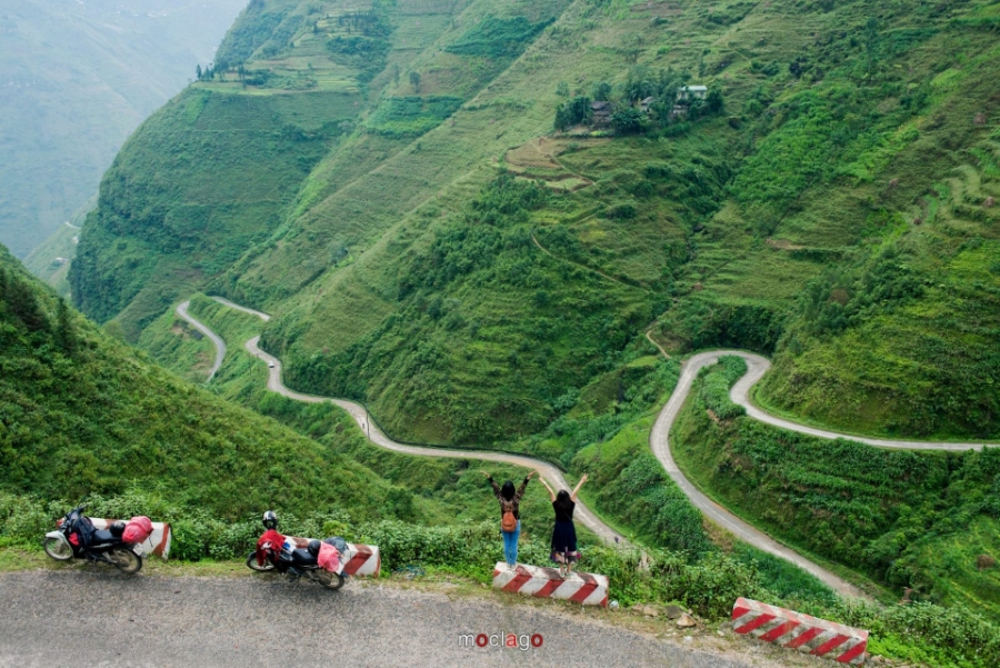 Những cung đèo ngoạn mục ở Hà Giang.