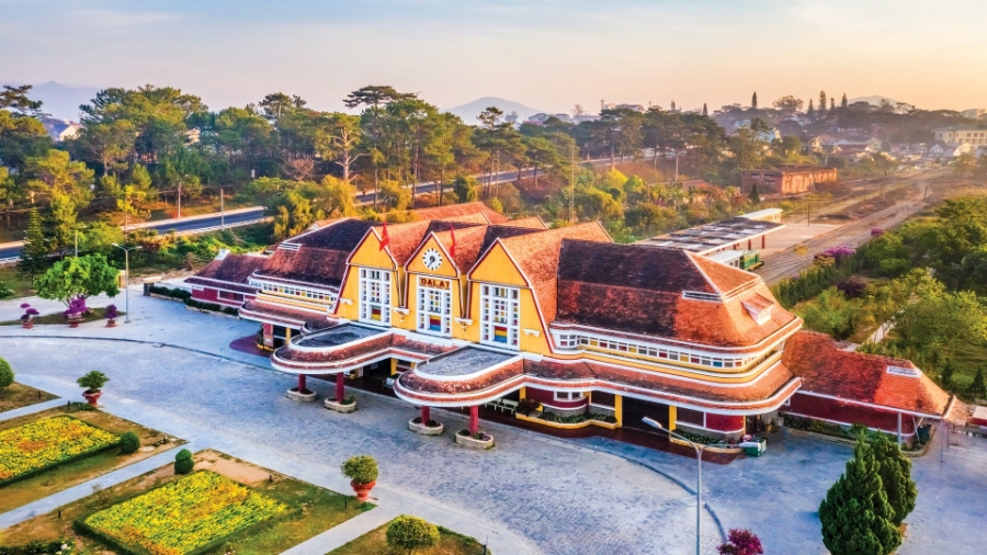 Ga Đà Lạt - công trình Pháp cổ đẹp nhất Đông Dương.
