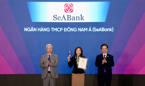 SeABank giữ vững danh hiệu Thương hiệu Mạnh Việt Nam 17 năm liên tiếp
