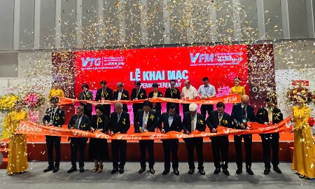 Chuỗi triển lãm VTG-2025 thu hút khoảng 750 gian hàng của hơn 400 DN đến từ 10 quốc gia và vùng lãnh thổ tham gia