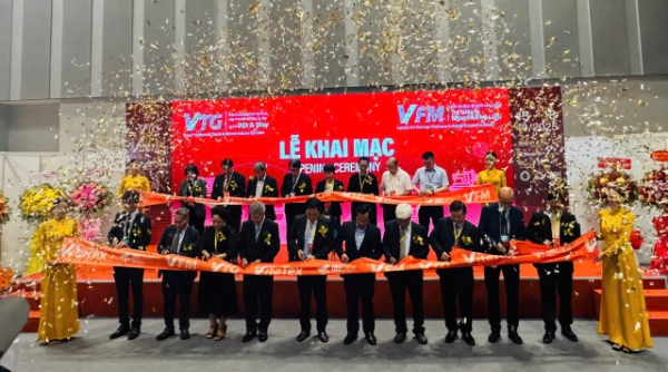 Chuỗi triển lãm VTG-2025 thu hút khoảng 750 gian hàng của hơn 400 DN đến từ 10 quốc gia và vùng lãnh thổ tham gia