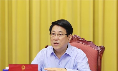 Chủ tịch nước Lương Cường làm việc về công tác chuẩn bị cho Lễ mở ký Công ước Hà Nội