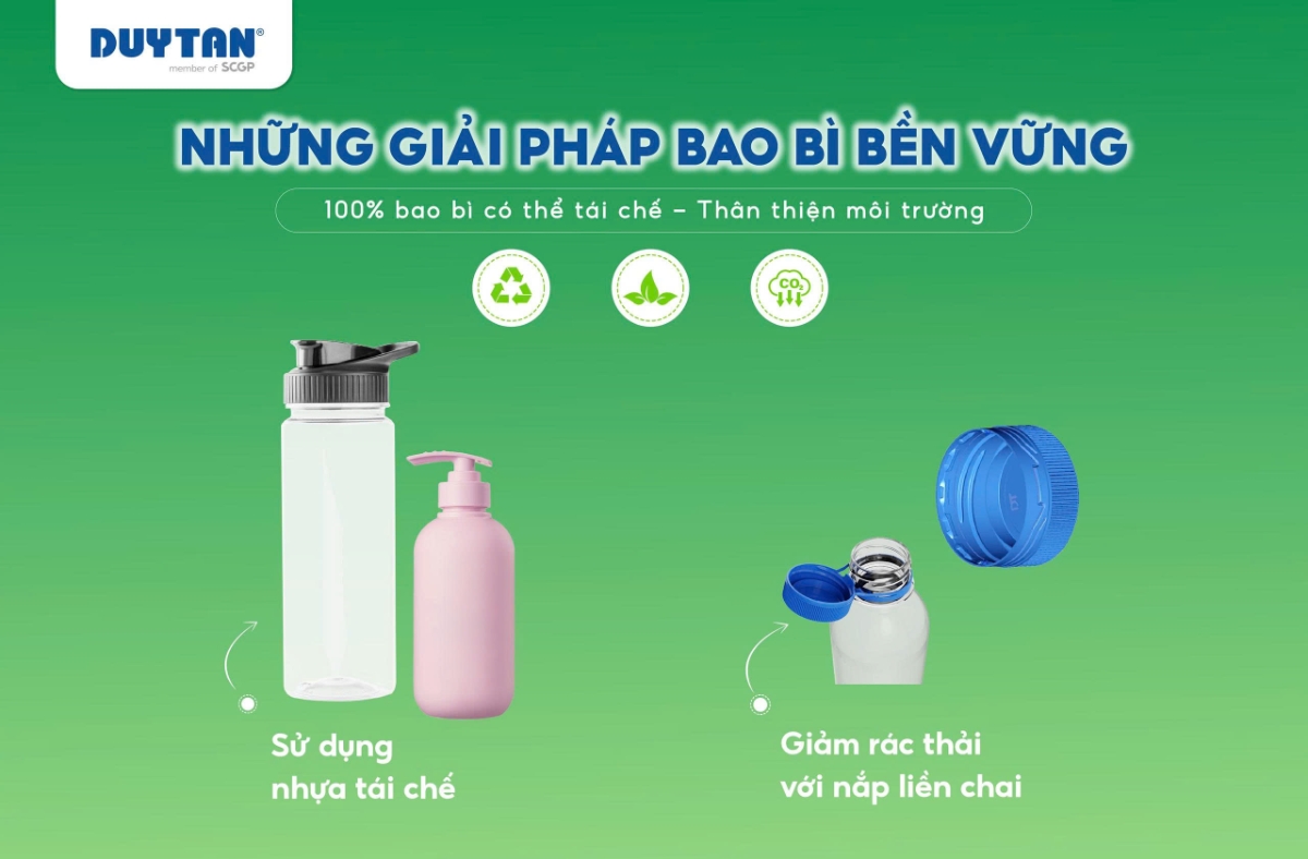 Các sản phẩm bền vững nổi bật của Duy Tân.
