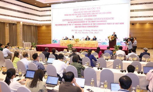 Chính thức công bố dự thảo văn kiện Đại hội XIV để lấy ý kiến nhân dân