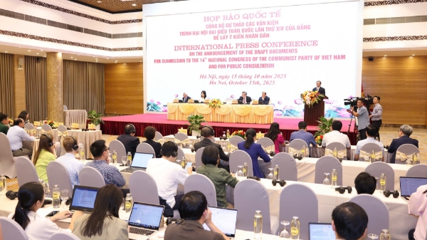 Chính thức công bố dự thảo văn kiện Đại hội XIV để lấy ý kiến nhân dân