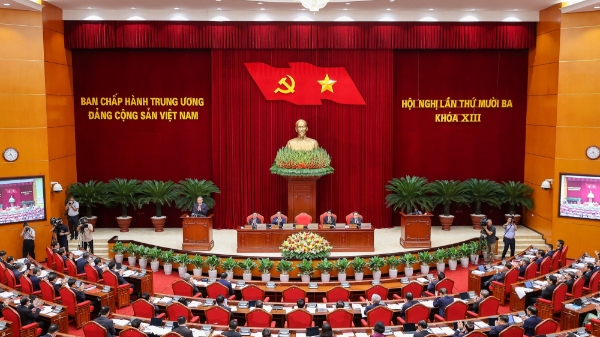 Dự thảo Báo cáo chính trị của Ban Chấp hành Trung ương Đảng khóa XIII tại Đại hội đại biểu toàn quốc lần thứ XIV của Đảng